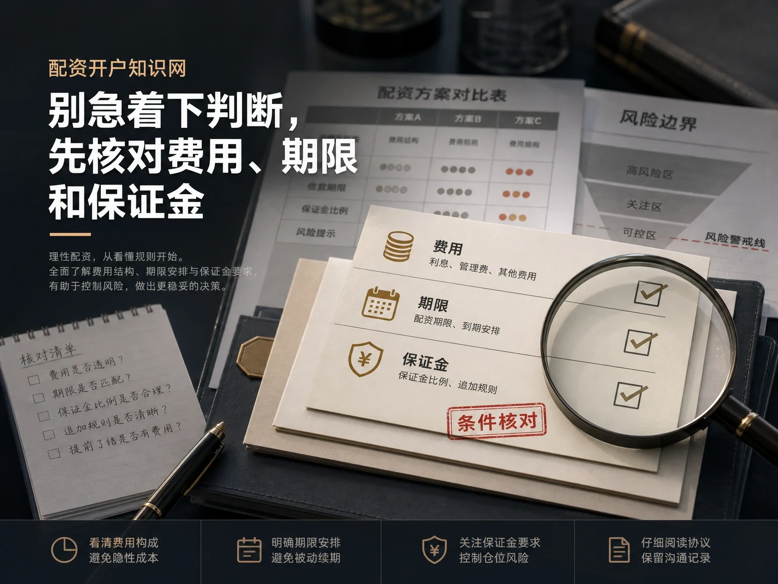 配资开户知识网别急着下判断,先核对费用、期限和保证金 插图